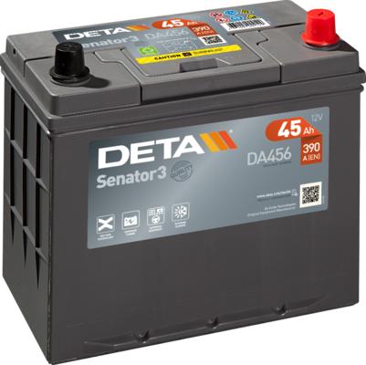 DETA DA456 - Стартерная аккумуляторная батарея, АКБ autodnr.net