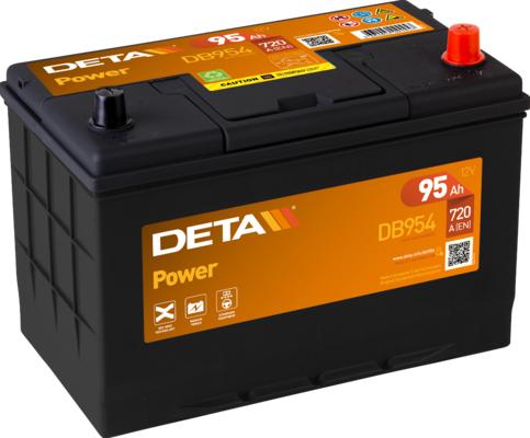 DETA DB954 - Стартерна акумуляторна батарея, АКБ autocars.com.ua
