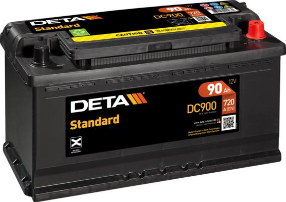 DETA DC900 - Стартерна акумуляторна батарея, АКБ autocars.com.ua