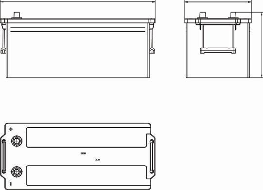 DETA DJ1723 - Стартерная аккумуляторная батарея, АКБ avtokuzovplus.com.ua