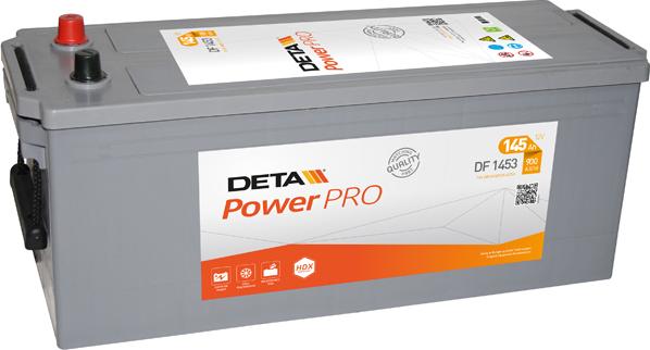 DETA DF1453 - Стартерная аккумуляторная батарея, АКБ autodnr.net