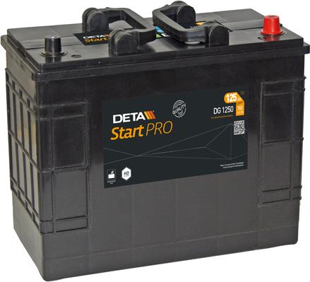 DETA DG1250 - Стартерная аккумуляторная батарея, АКБ avtokuzovplus.com.ua