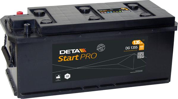 DETA DG1355 - Стартерная аккумуляторная батарея, АКБ autodnr.net