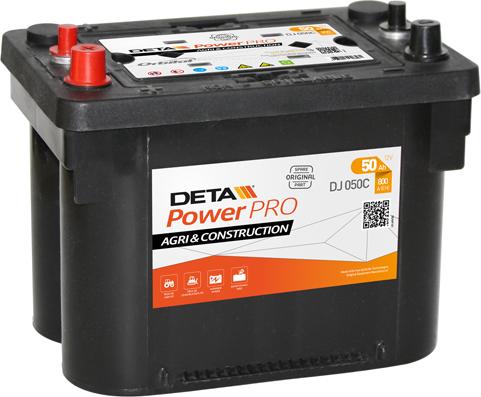 DETA DJ050C - Стартерна акумуляторна батарея, АКБ autocars.com.ua