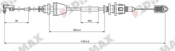 Diamax AA2003 - Тросик газа autodnr.net