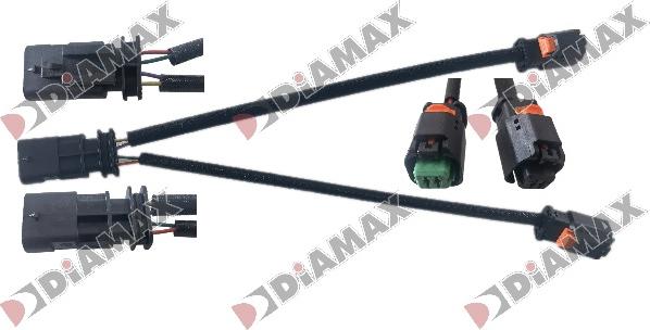 Diamax AD09001 - Ремкомплект кабеля, датчик температуры охлажд. жидкости autodnr.net