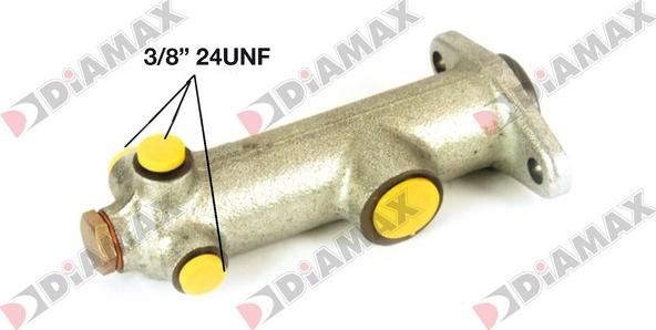 Diamax N04009 - Главный тормозной цилиндр autodnr.net