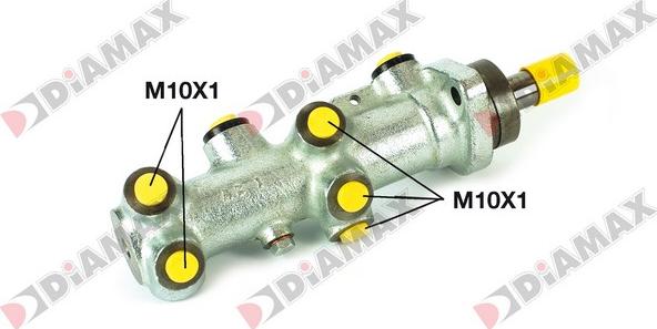 Diamax N04023 - Главный тормозной цилиндр autodnr.net