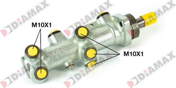 Diamax N04033 - Главный тормозной цилиндр autodnr.net