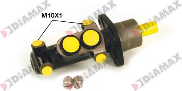 Diamax N04062 - Главный тормозной цилиндр autodnr.net