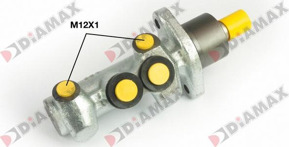 Diamax N04076 - Главный тормозной цилиндр autodnr.net