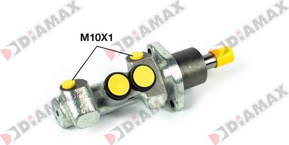Diamax N04098 - Главный тормозной цилиндр autodnr.net