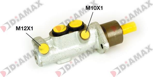 Diamax N04103 - Главный тормозной цилиндр autodnr.net