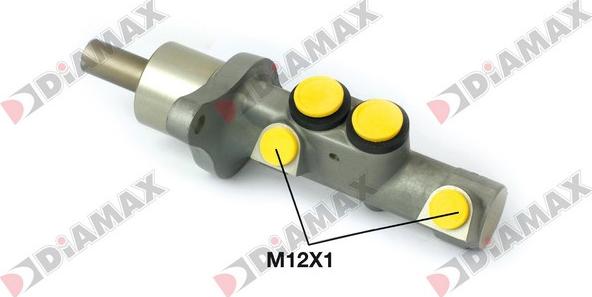 Diamax N04110 - Главный тормозной цилиндр autodnr.net