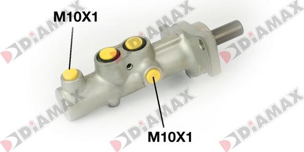 Diamax N04151 - Главный тормозной цилиндр autodnr.net