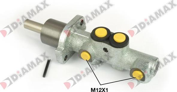 Diamax N04154 - Главный тормозной цилиндр autodnr.net