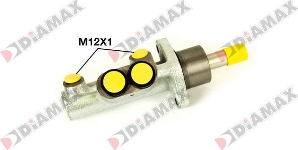 Diamax N04353 - Главный тормозной цилиндр autodnr.net