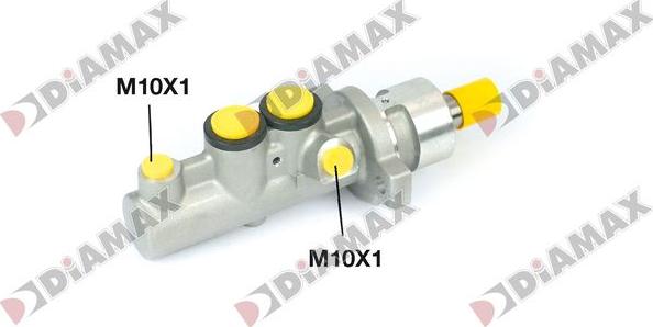 Diamax N04435 - Главный тормозной цилиндр autodnr.net