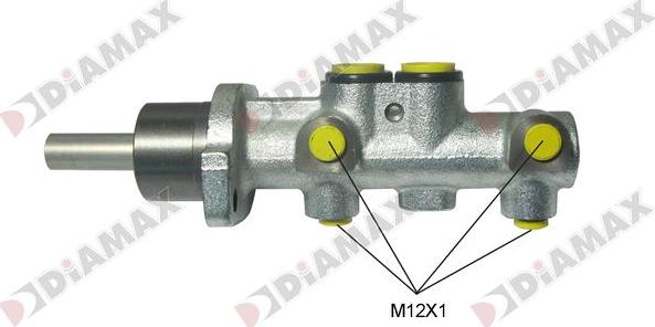 Diamax N04598 - Главный тормозной цилиндр autodnr.net
