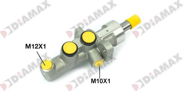 Diamax N046124 - Главный тормозной цилиндр autodnr.net