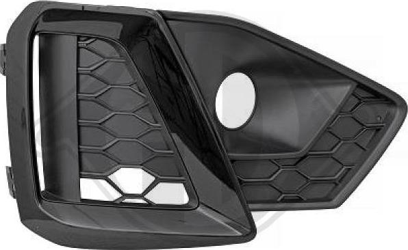 Diederichs 1020748 - Решітка вентилятора, буфер autocars.com.ua