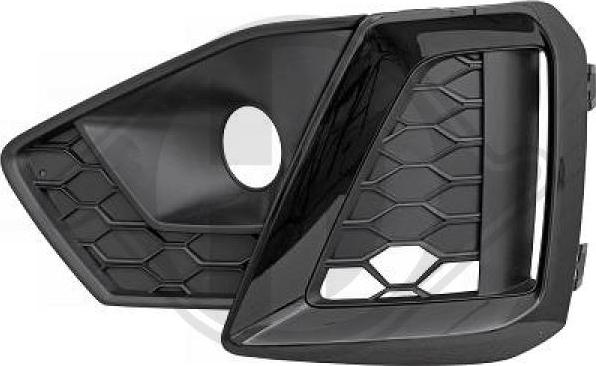 Diederichs 1020749 - Решітка вентилятора, буфер autocars.com.ua