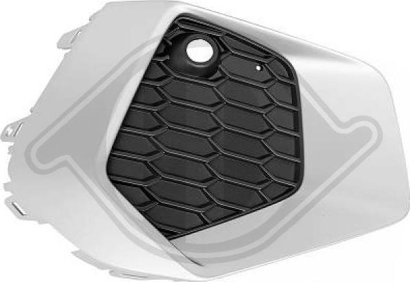 Diederichs 1034046 - Решітка вентилятора, буфер autocars.com.ua