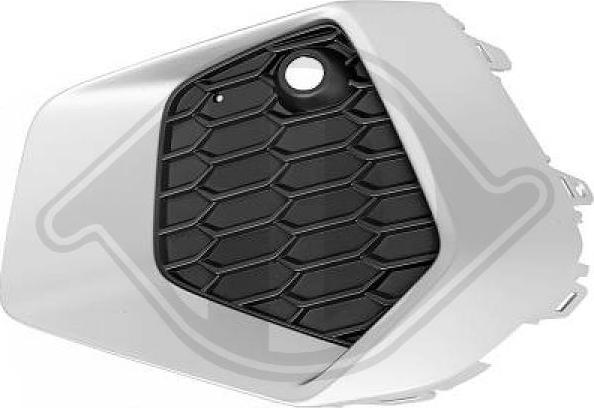 Diederichs 1034047 - Решітка вентилятора, буфер autocars.com.ua