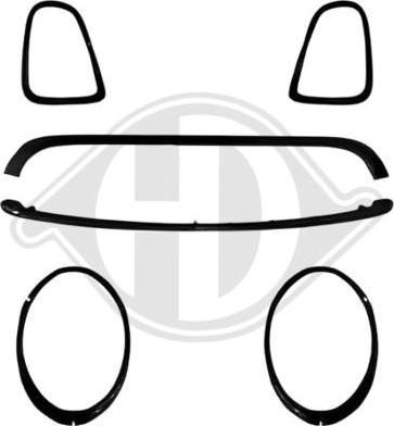 Diederichs 1206144 - Облицювання, бампер autocars.com.ua