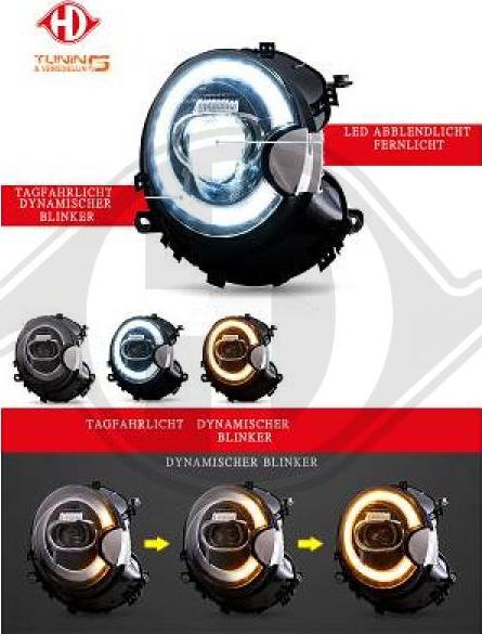 Diederichs 1206286 - Комплект головних фар autocars.com.ua