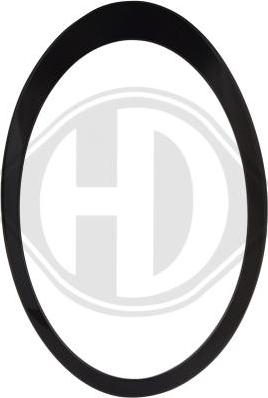 Diederichs 1208069 - Рамка, основна фара autocars.com.ua