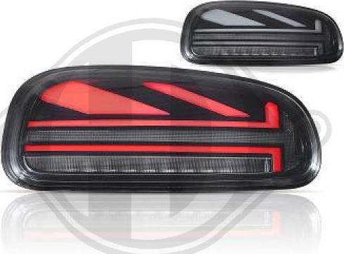 Diederichs 1208396 - Комлект заднього освітлення autocars.com.ua