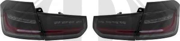 Diederichs 1217891 - Комлект заднього освітлення autocars.com.ua