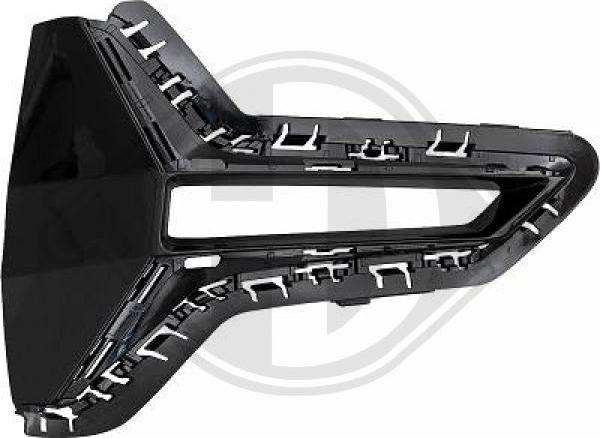 Diederichs 1219042 - Решітка вентилятора, буфер autocars.com.ua