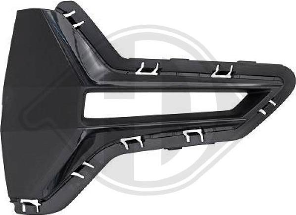 Diederichs 1219046 - Решітка вентилятора, буфер autocars.com.ua