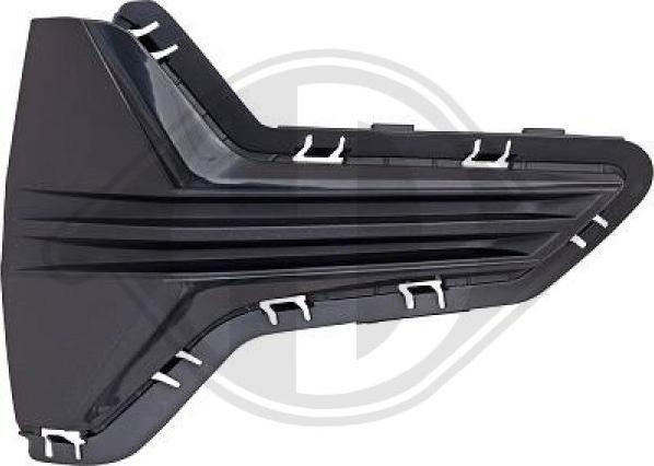 Diederichs 1219048 - Решітка вентилятора, буфер autocars.com.ua