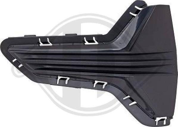 Diederichs 1219049 - Решітка вентилятора, буфер autocars.com.ua