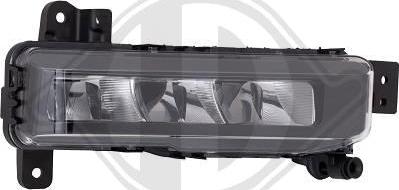 Diederichs 1219288 - Противотуманная фара autocars.com.ua