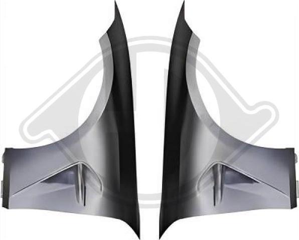 Diederichs 1219331 - Облицювання / захисна накладка, крило autocars.com.ua