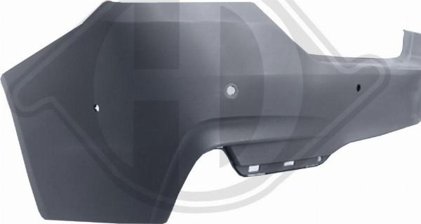 Diederichs 1245155 - Буфер, бампер autocars.com.ua