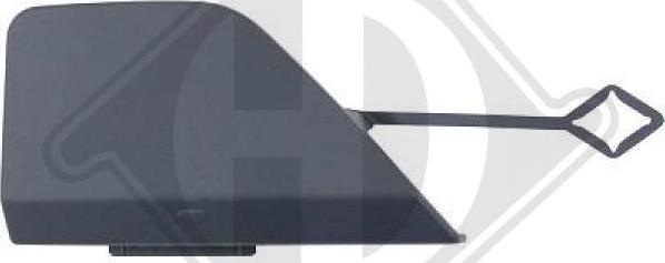 Diederichs 1246265 - Заслінка, буксирний гак autocars.com.ua