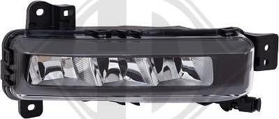 Diederichs 1282088 - Противотуманная фара autocars.com.ua