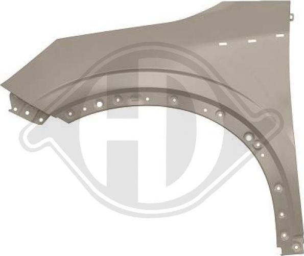 Diederichs 1350007 - Крило autocars.com.ua