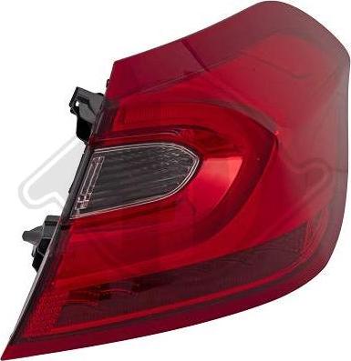 Diederichs 1407092 - Задній ліхтар autocars.com.ua