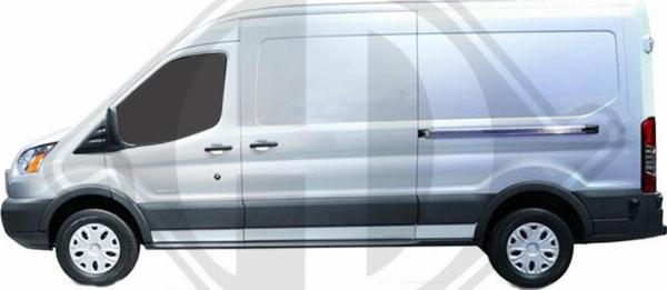 Diederichs 1457233 - Облицювання / захисна накладка, двері autocars.com.ua