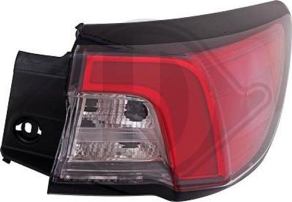 Diederichs 1472090 - Задній ліхтар autocars.com.ua