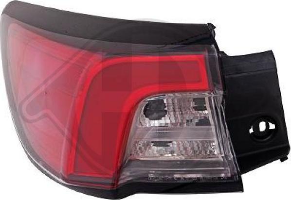 Diederichs 1472091 - Задній ліхтар autocars.com.ua