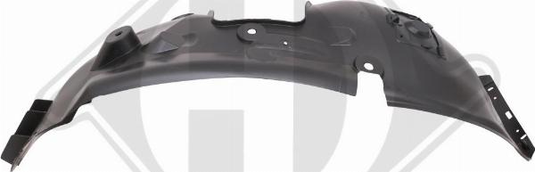 Diederichs 1607008 - Обшивка, колісна ніша autocars.com.ua