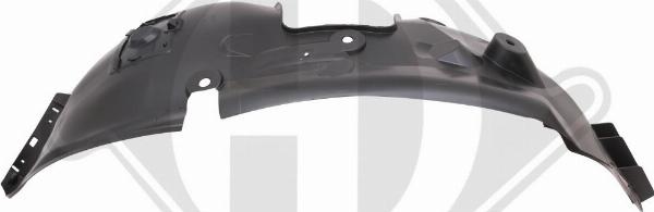 Diederichs 1607009 - Обшивка, колісна ніша autocars.com.ua