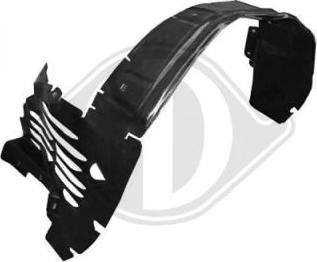 Diederichs 1614109 - Обшивка, колісна ніша autocars.com.ua